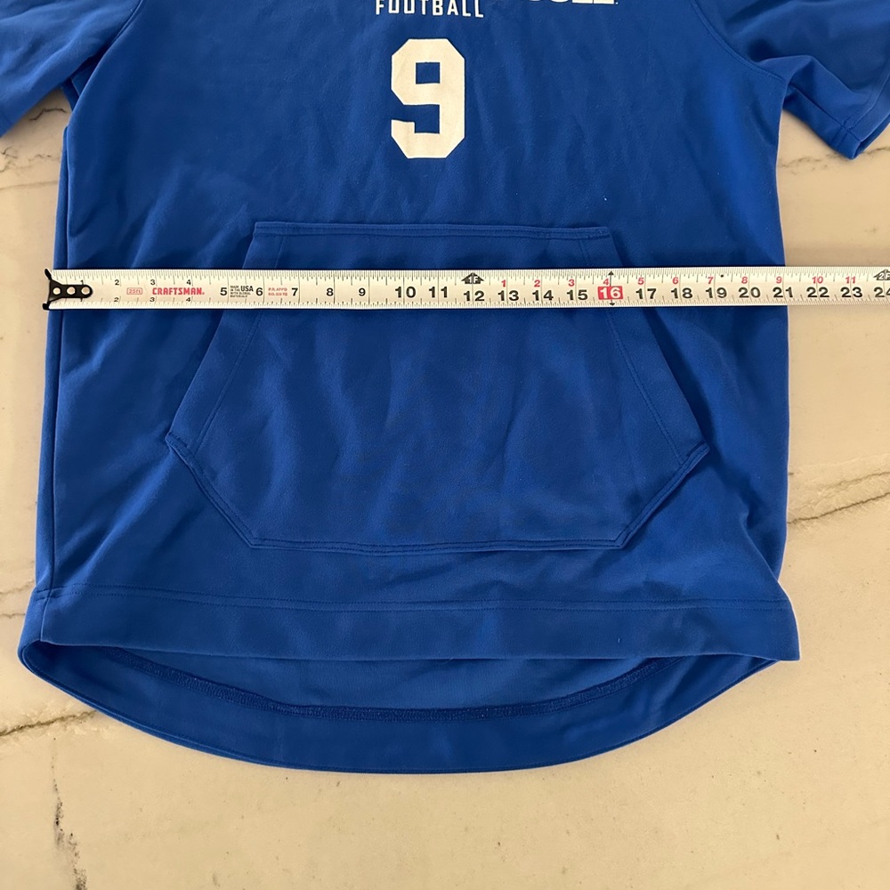 Nike Middle Tennessee State University TEAM ISSUED #9 Blue Raiders M Hoodie - Picture 6 of 6